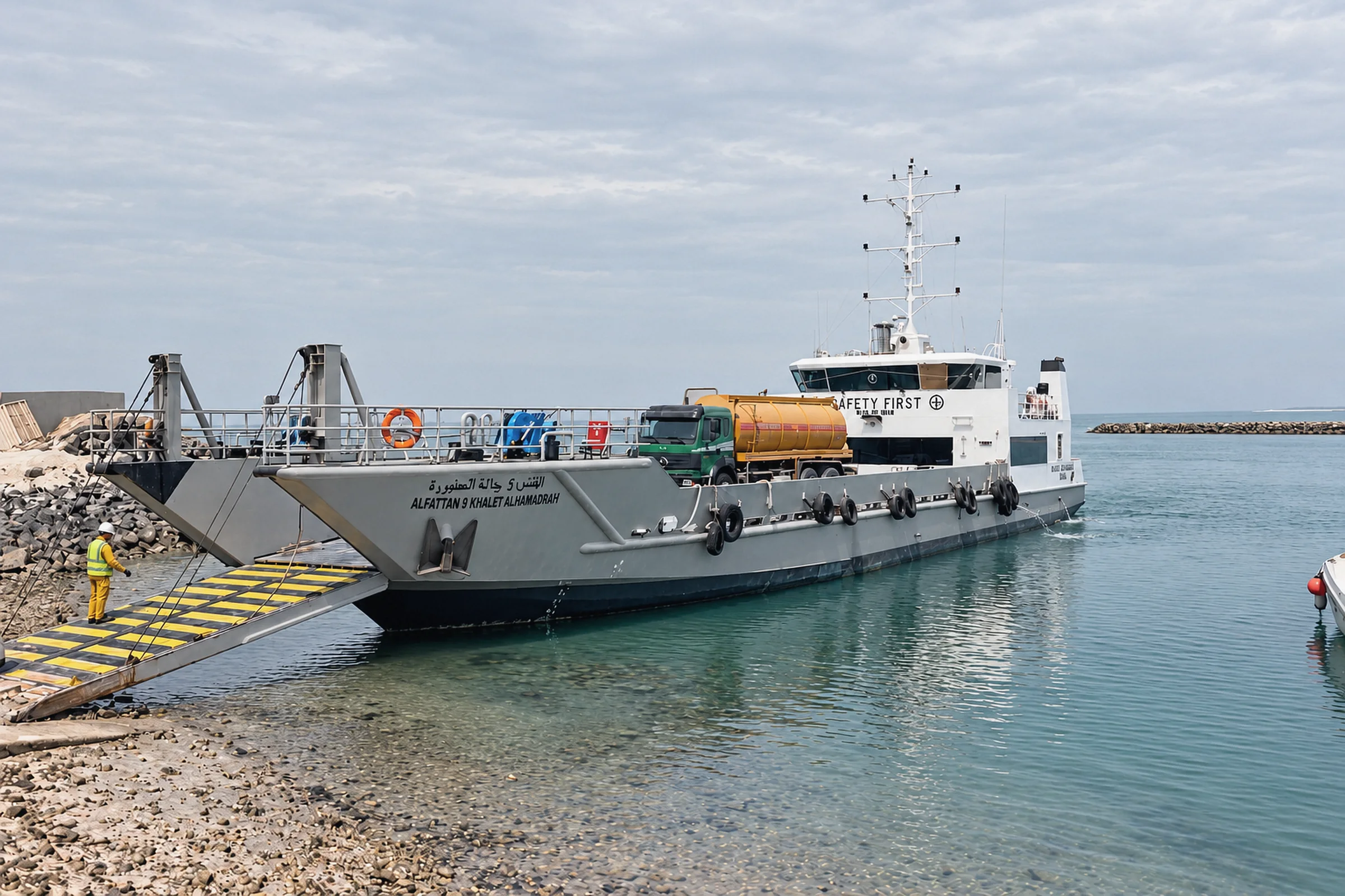 Landing craft back in service